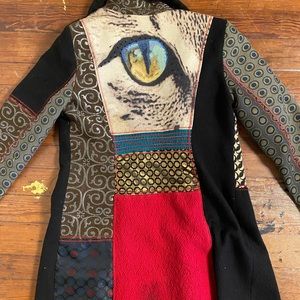 Desigual liberation magic long coat from France✨